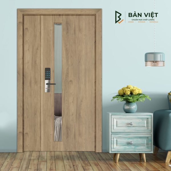 Cửa nhựa gỗ composite cao cấp BVH.14