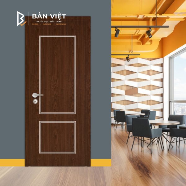 Cửa nhựa gỗ composite cao cấp BVH.16