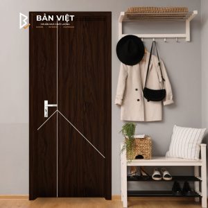 Cửa nhựa gỗ composite cao cấp BVH.18