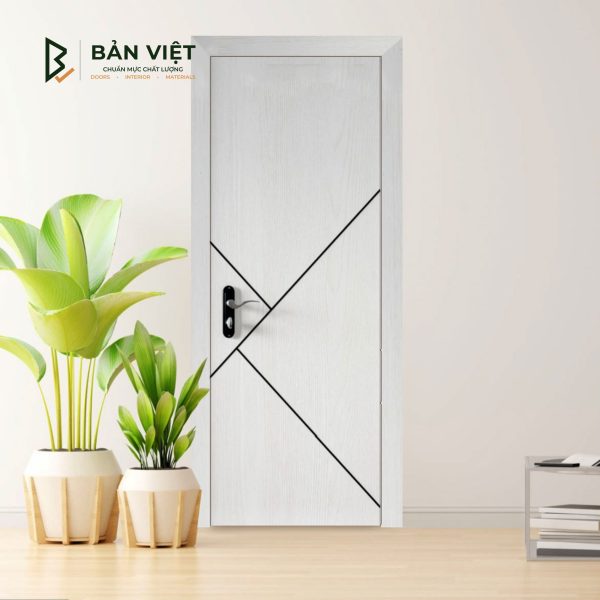 Cửa nhựa gỗ composite cao cấp BVH.27