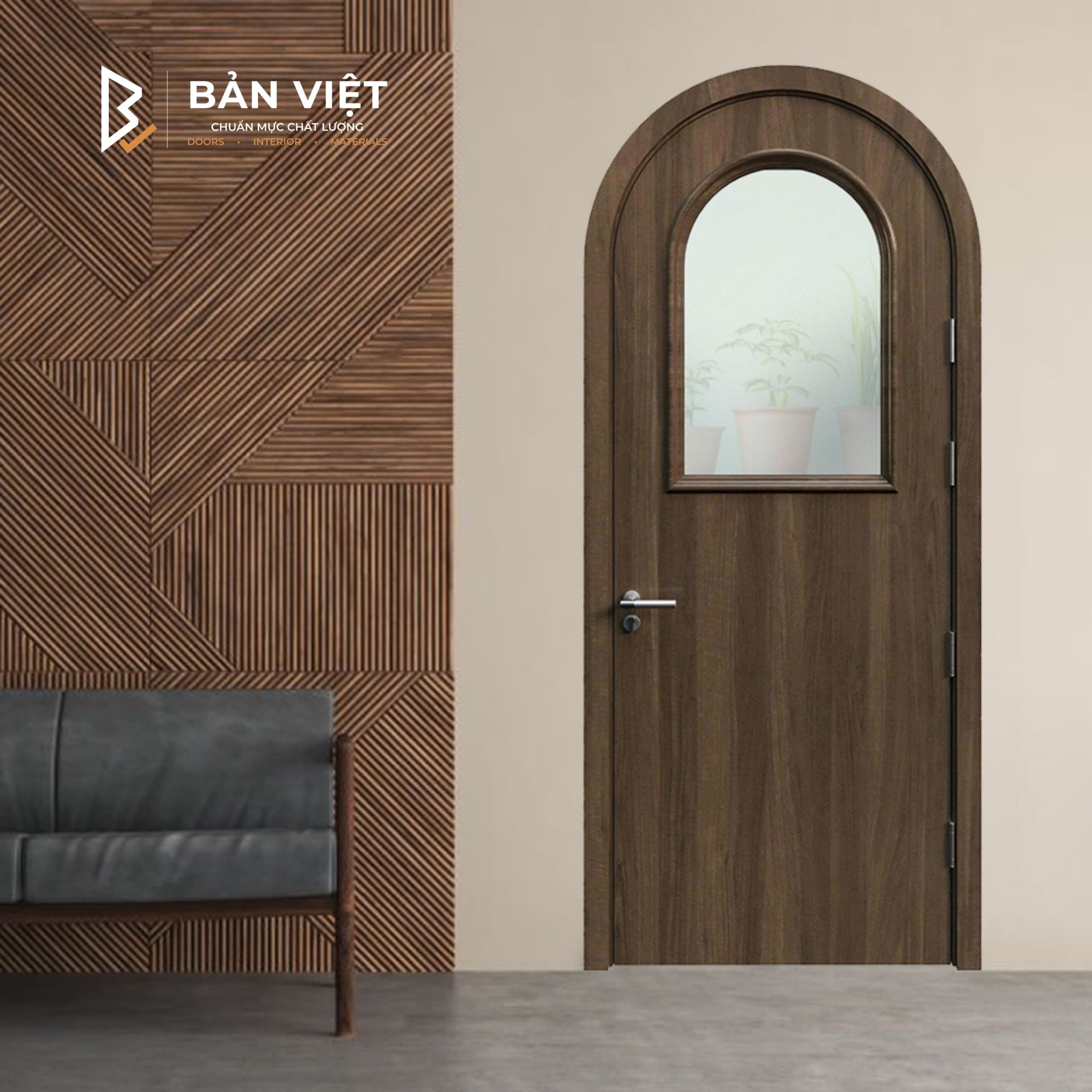 Cửa vòm composite BVH.13